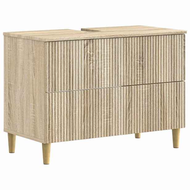 vidaXL Skříňka pod umyvadlo ARNHEM Dub sonoma 82 x 41 x 59 cm