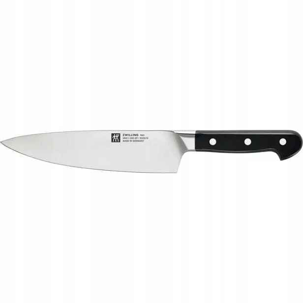 Kuchyňský nůž Zwilling Pro 42 cm, čepel 20 cm, černý (227716222)