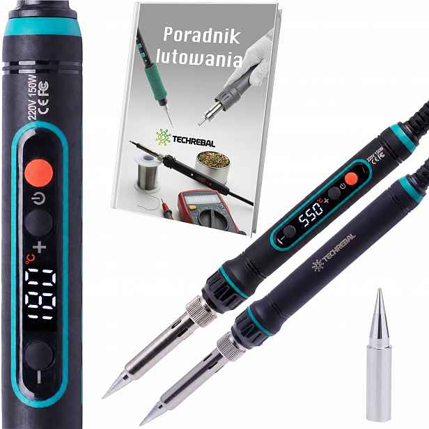 Páječka S Regulací 150 W Techrebal Displej 550 °C