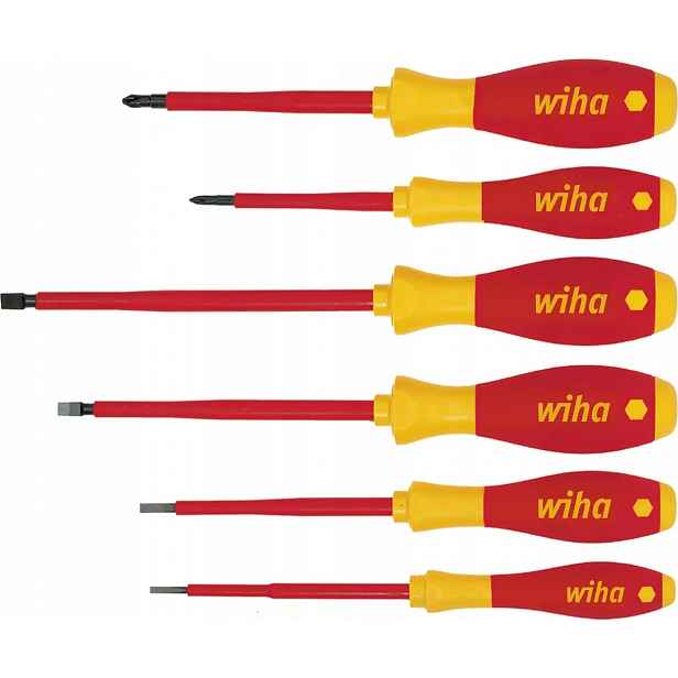 Sada Šroubováků Softfinish Electric 6 Dílů 00833 Wiha