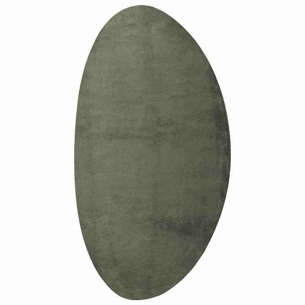 vidaXL Koberec HUARTE Lesní zelená 80 x 150 cm Polyester