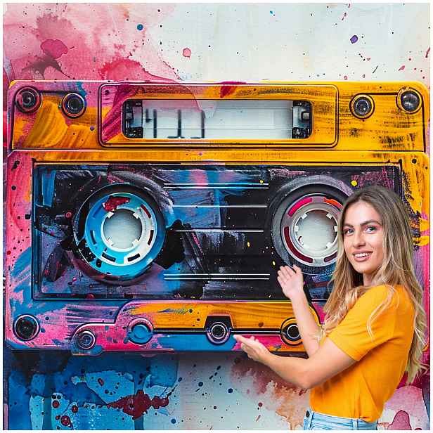 3D Fototapeta Pro Mládež Graffiti 294x260 DMGR05F