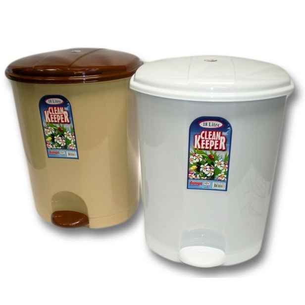 koš odp. 7l (vnit.objem 5,5l) CLEAN KEEPER pedál.