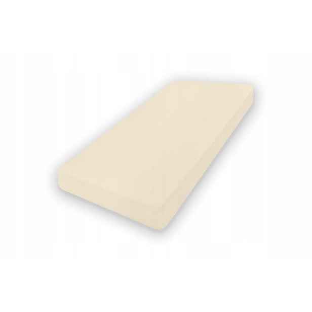 Prostěradlo Jersey s gumou 210/220x190/200 Premium krémové