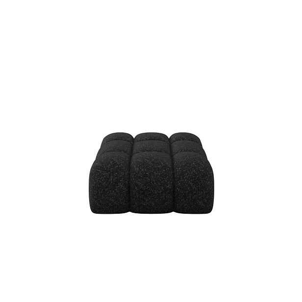 ALTDECOR TABURET OLEA-PUF 91x87x44 cm Černá Žinylka