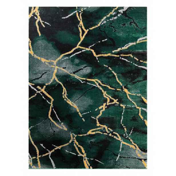 Kusový koberec Emerald 1018 green and gold, 200x290, zelená, kancelář, Dywany Łuszczów