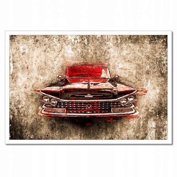 Plakáty v rámu 60x40 Červený Buick