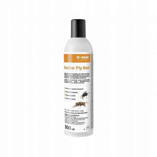 Prostředek na mouchy Sprej Silný přípravek Seclira Fly Bait Basf 500 ml