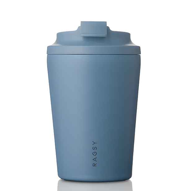 Termohrnek s keramickým povrchem na kávu a čaj ocelový Ragsy 340 ml