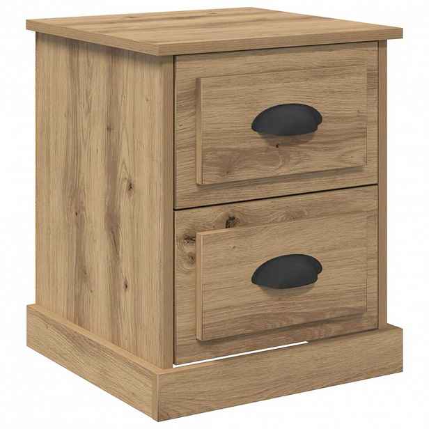 vidaXL Noční skříňka Artisanový dub 39 x 39 x 47.5 cm Kompozitní dřevo