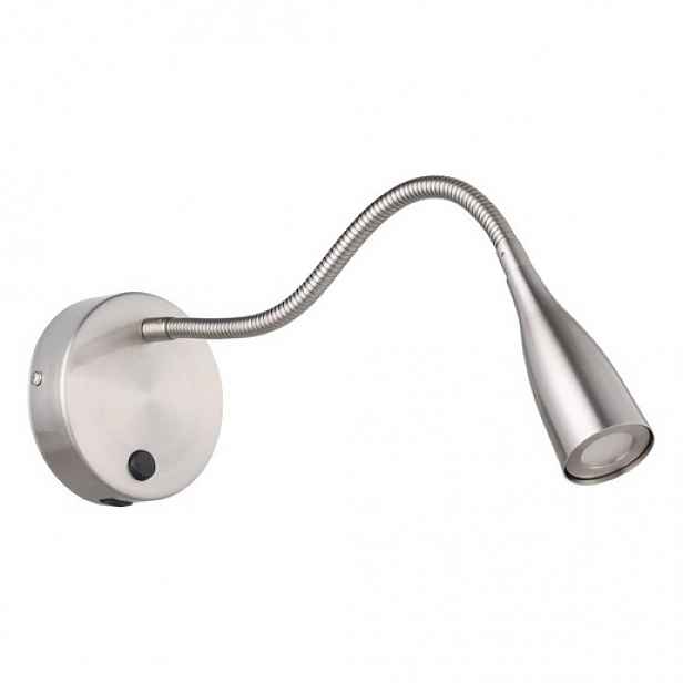 Nástěnná lampa Eglo matný nikl ocel 901783