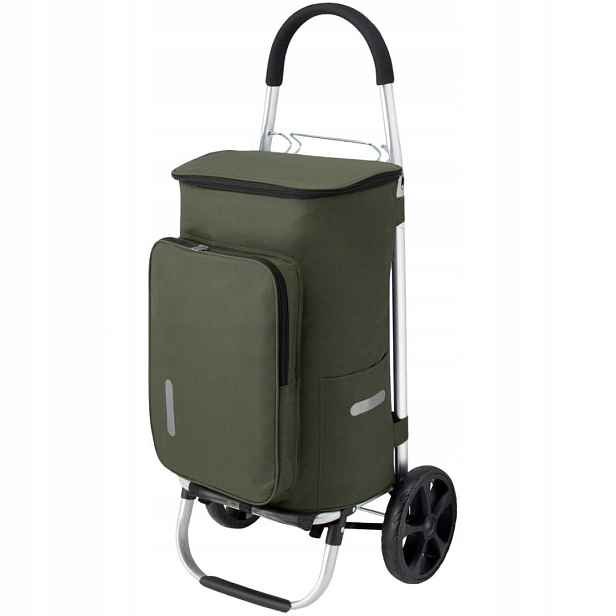 Prémiový Nákupní Vozík Khaki Semi Line