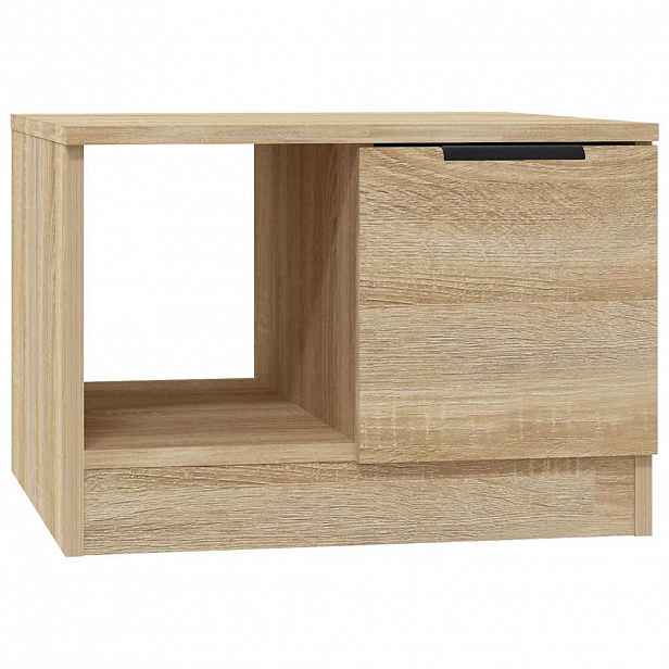 vidaXL Konferenční stolek dub sonoma 50 x 50 x 36 cm kompozitní dřevo