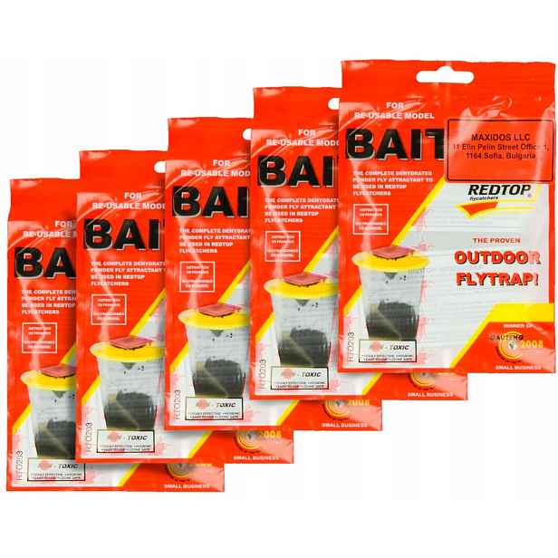 Vložka Do Pasti Na Mouchy Redtop 3 L A 8 L 5 Kusů