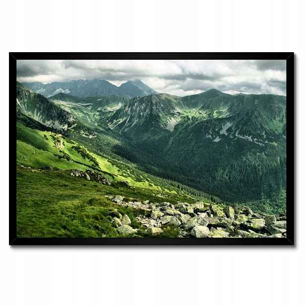 Plakáty v rámu 60x40 Tatry Polské hory Pohled