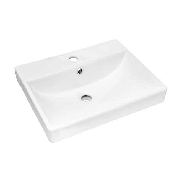 ArtCom Keramické umyvadlo RITA GW-60 | bílý lesk 60 cm