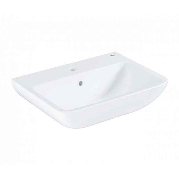 Grohe Start Edge - Umyvadlo 60x45 cm, s přepadem, otvor pro baterii, alpská bílá 39950000