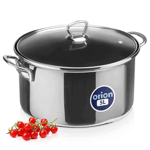 Hrnec s poklicí na vaření a plyn/indukce Orion 26 cm 5 l