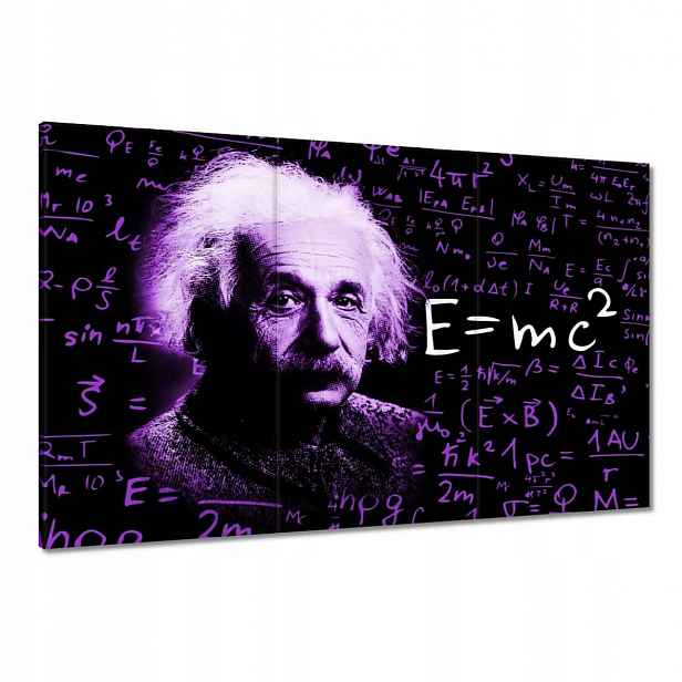 Obrazy 120x80 Fialový profesor
