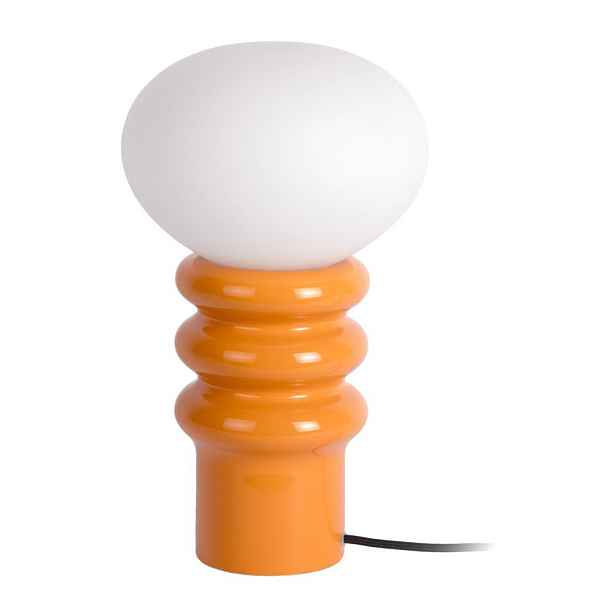 Oranžová keramická stolní lampa (výška 33,5 cm) Catania Aro – Leitmotiv