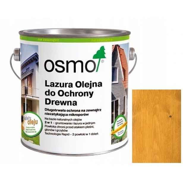 Osmo 732 0,75L Lazura na fasády Světlý dub Wawa