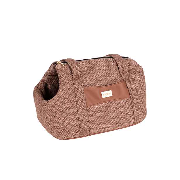 Přepravní taška pro psy MILLY cihlová velikost S, L Rozměr: L - 42x26x30 cm