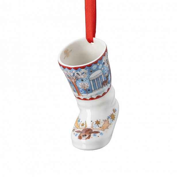 Rosenthal Porcelánová ozdoba na stromeček Botička, Štědrý večer, 8,5 cm 02249-722741-27830