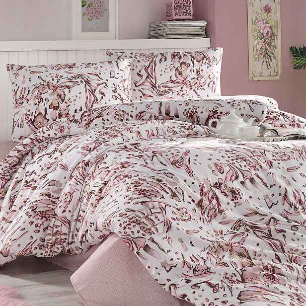Bavlněné Povlečení Tavra Pink /160x200 Cottonlove Exclusive