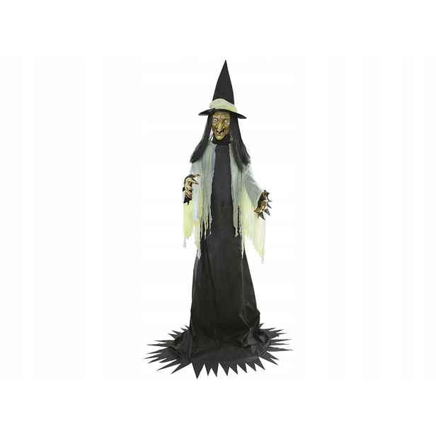 Halloweenská dekorace Čarodějnice čarodějnice stojící 353 cm halloween
