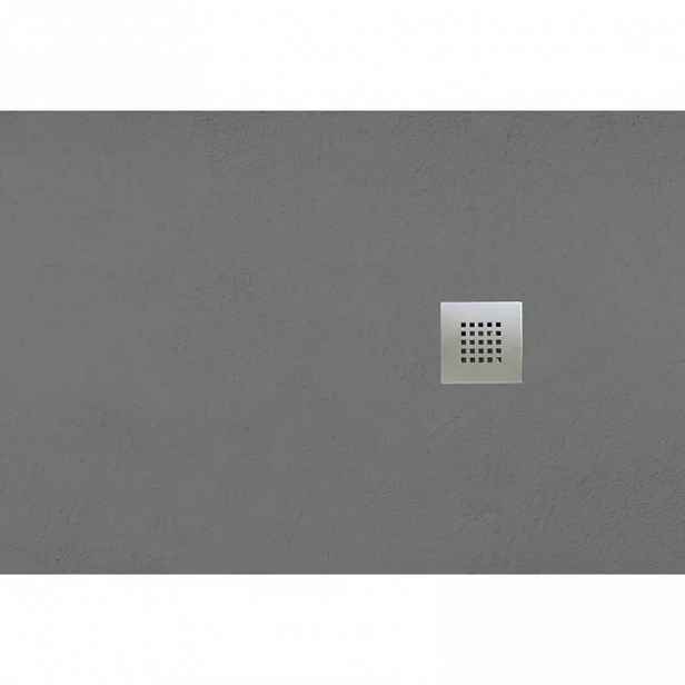 Vanička obdélníková Opal 120/80/2.6 šedá