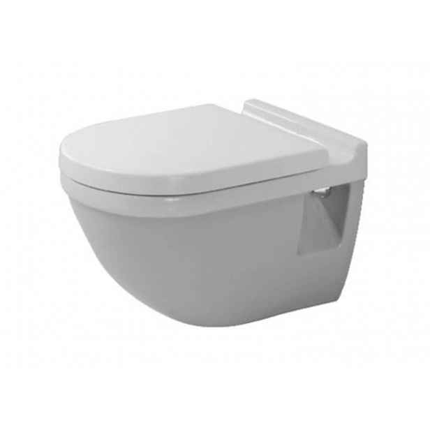 Duravit Starck 3 - Závěsné WC se sedátkem SoftClose, bílá 42000900A1