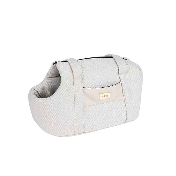 Přepravní taška pro psy MILLY krémová velikost S, L Rozměr: L - 42x26x30 cm