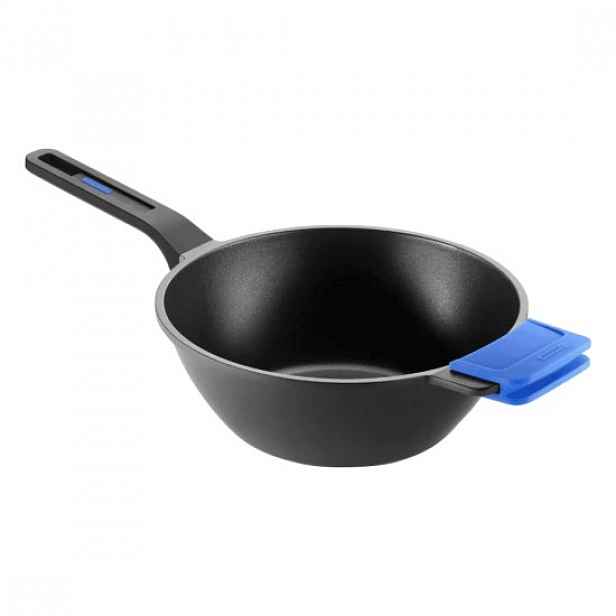 Wok pánev na smažení, hliník, 28 cm, "Solid Pro" - Monix