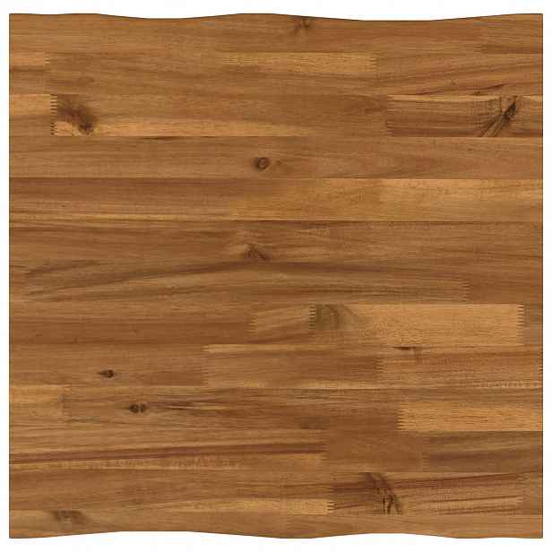 vidaXL Obdélníkový stůl 50 x 50 x 3 cm Čtvercový Masivní akátové dřevo