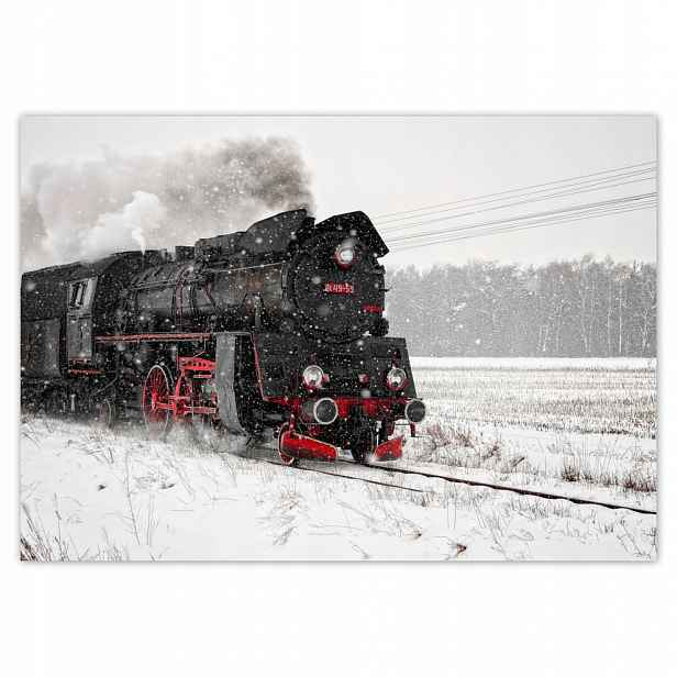 Fototapety flizelina 312x219 Lokomotiva Parovoz