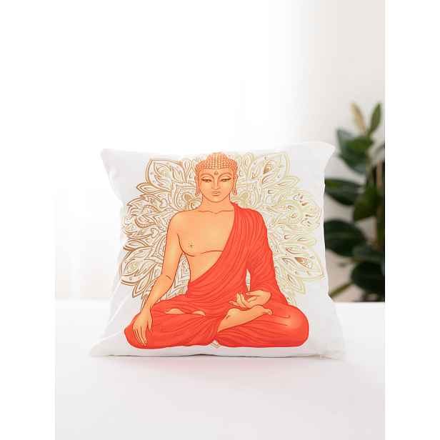 MKLuzkoviny.cz Povlak na polštář mikroplyš 45 x 45 cm - Buddha 8