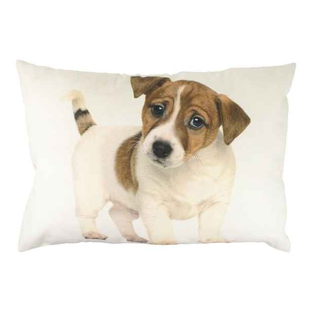 Plátěný polštář se štěnětem Jack Russel  - 35*50*10cm Mars & More