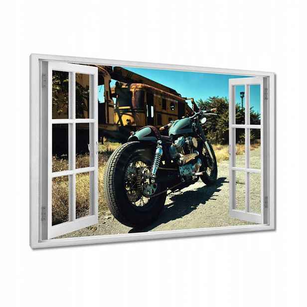 Obrazy 90x60 Klasický motocyklový motor