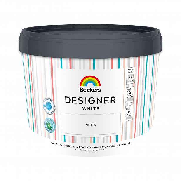 Beckers Designer White 10L Barva Bílá
