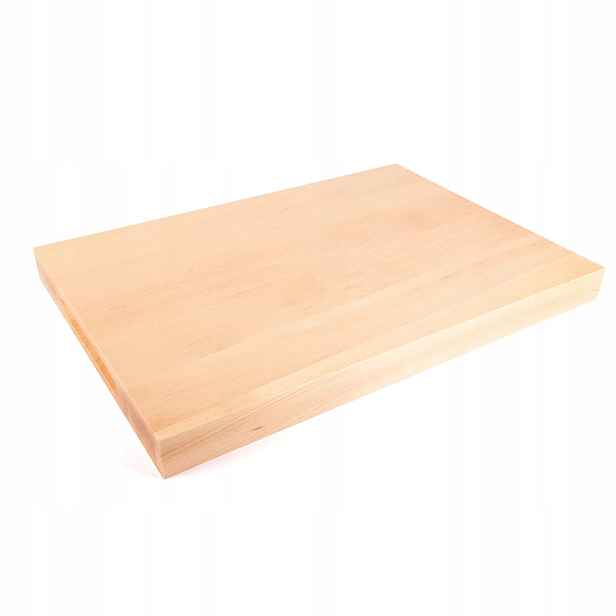 Buková deska dřevěný blok na krájení řeznický blok 50x35x4 Pk