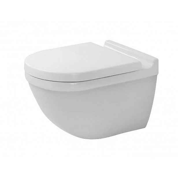 Duravit Starck 3 - Závěsné WC se sedátkem SoftClose, bílá 42250900A1
