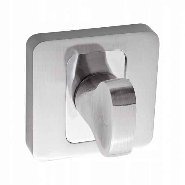 Mřížkový Wc závěs čtvercový LK4 103S Satén/Chrom, 54x54 mm