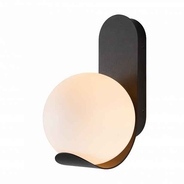 Venkovní nástěnné svítidlo, černé, stmívatelné Dalius, IP44, patice E27, Nordlux, 30,5 cm