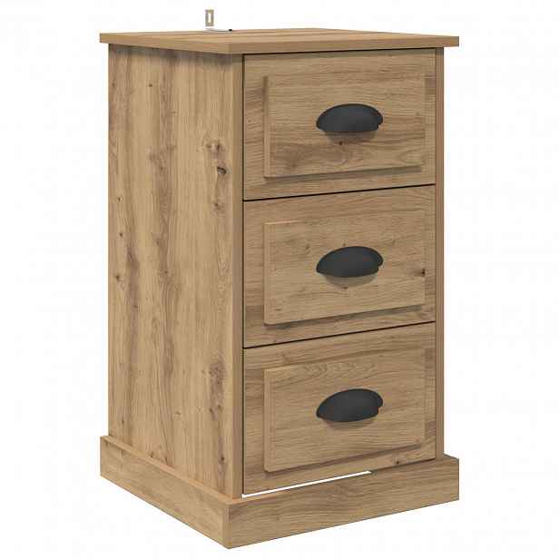 vidaXL Noční skříňka Artisanový dub 39 x 39 x 67,5 cm Kompozitní dřevo