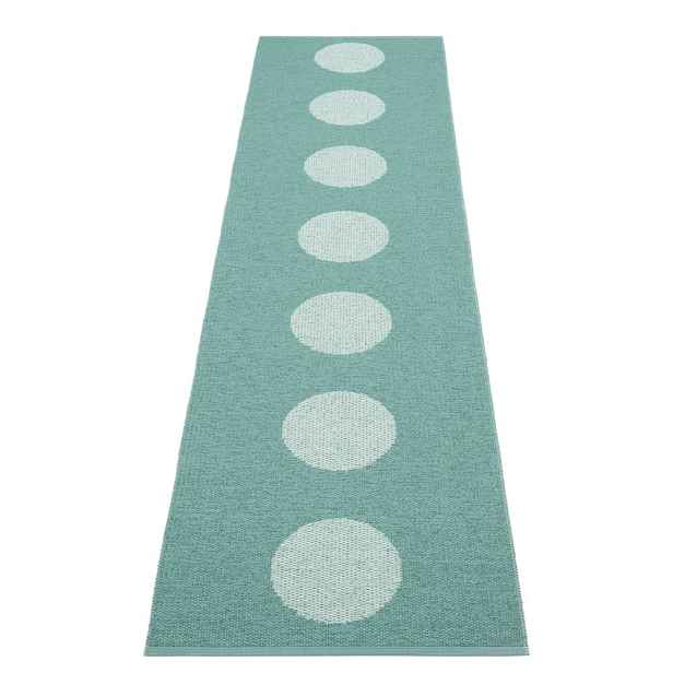 Tyrkysový vnitřní a venkovní běhoun 70x280 cm Vera Pop Jade – Pappelina