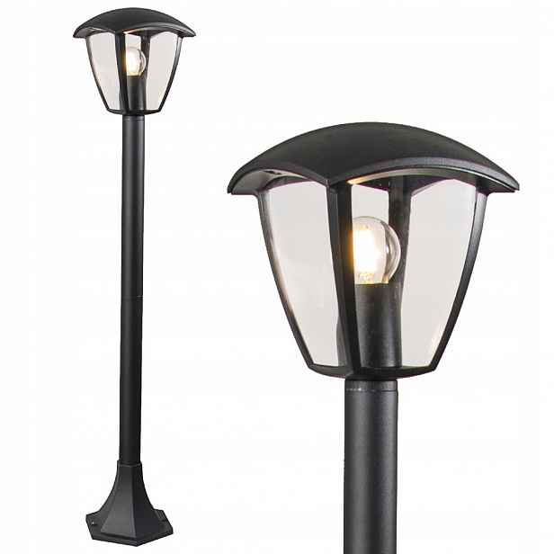 Venkovní Stojací Zahradní Lampa S Vysokým Led Sloupkem