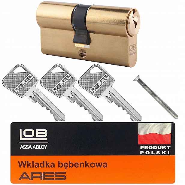 vložka Lob Ares 30/30 mosaz 60 klíčů
