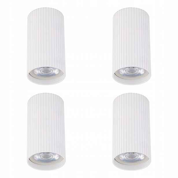 Tk Lighting Sada 4 x spotové nástěnné svítidlo Tune White 10023