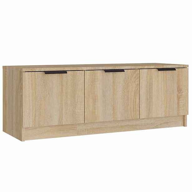vidaXL TV skříňka dub sonoma 102 x 35 x 36,5 cm kompozitní dřevo