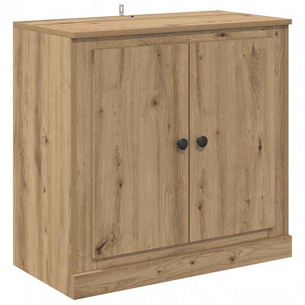 vidaXL Servírovací skříň 70 x 35,5 x 67,5 cm Artisanový dub